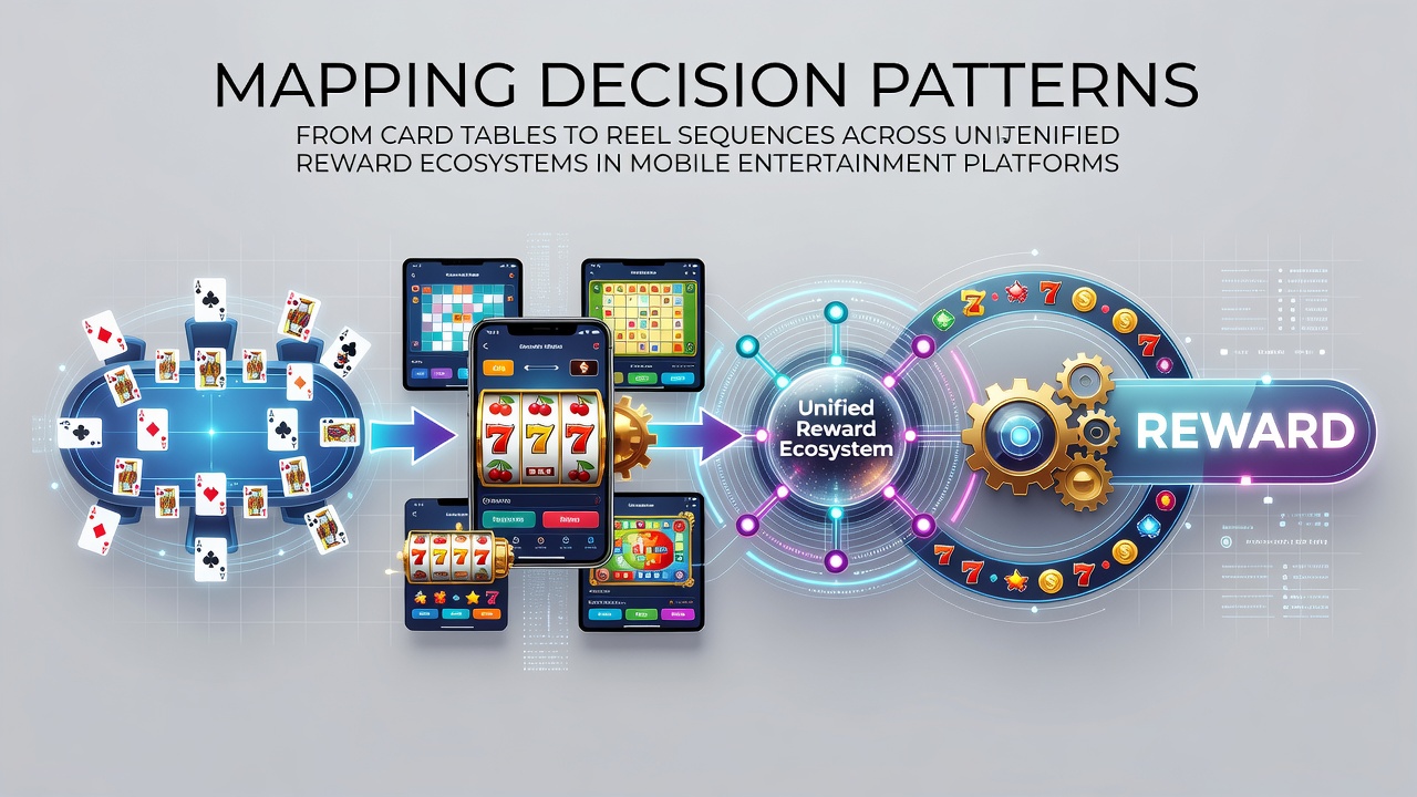 Visualisierung der Übertragung von Entscheidungsmustern aus Kartenspielen auf digitale Walzen in mobilen Casino-Plattformen
